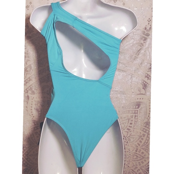 New Bro Sexy Cutout Highcut Brazilian 1 Piece S M - Picture 3 of 4